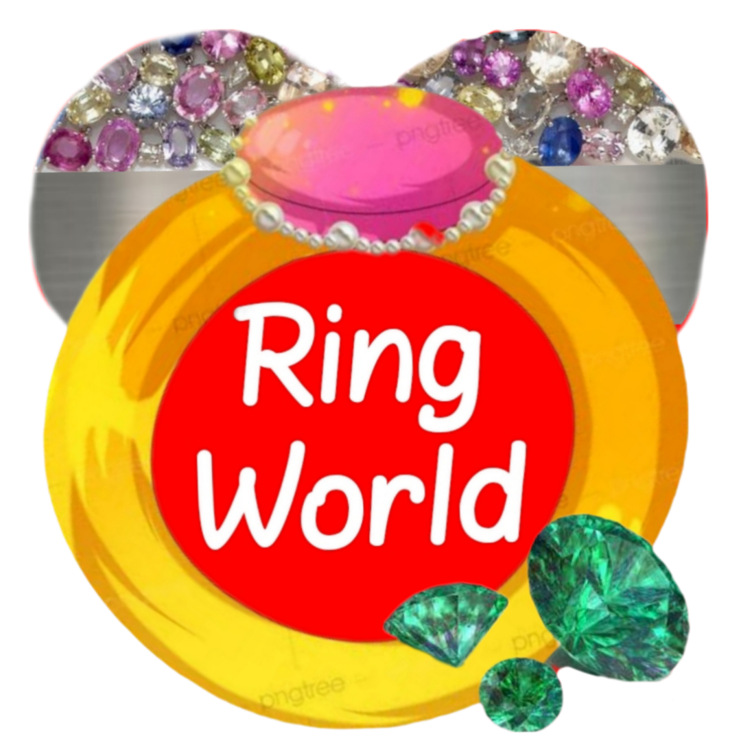 Ring World logo - Premier jewelry brand specializing in diamond rings, wedding bands, and custom engagement rings