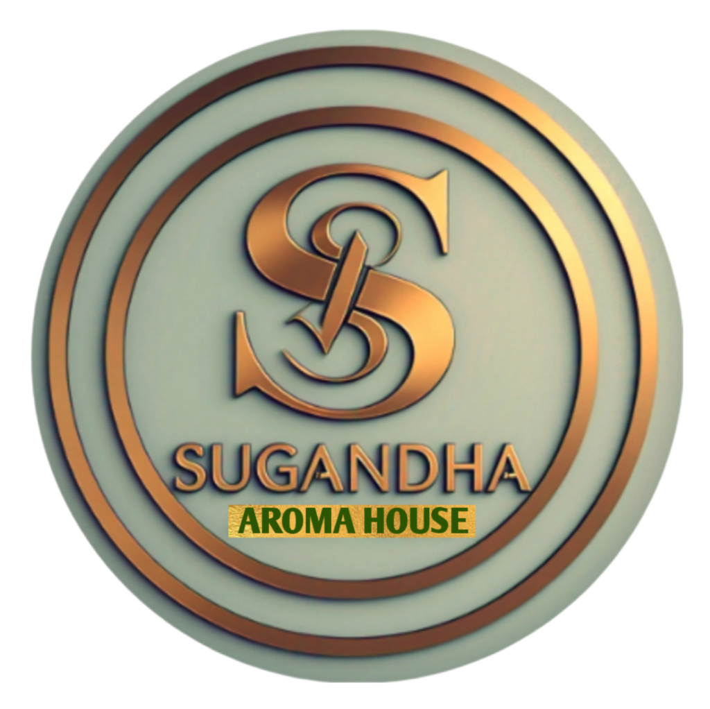 Sugandha Aroma House Franchise 1 Sugandha Aroma House logo - Luxury attar, oud, and premium Arabic perfume brand for exotic fragrances